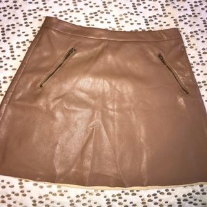 Forever 21 leather skirt